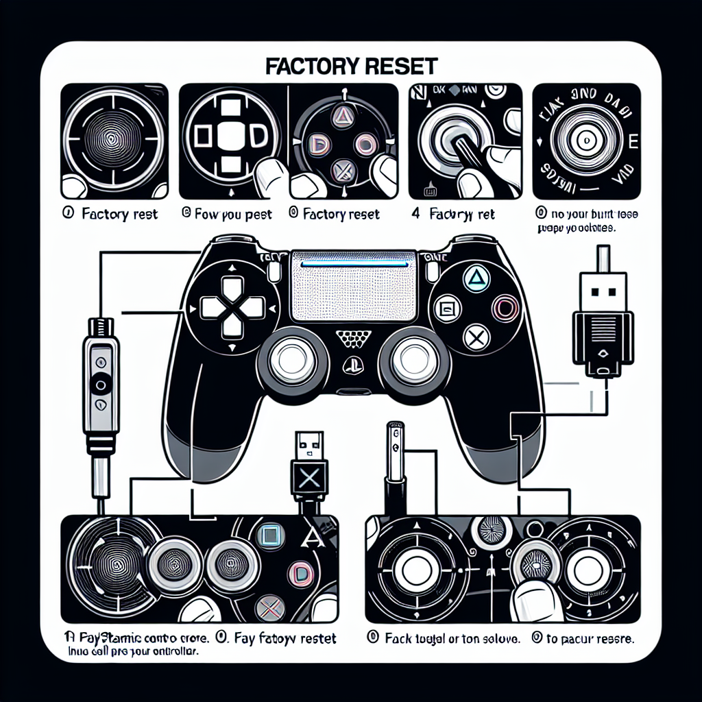 can you factory reset a ps4 controller