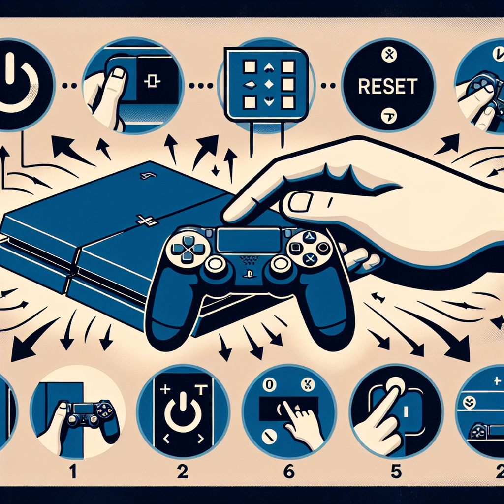 can you reset a ps4 without a controller