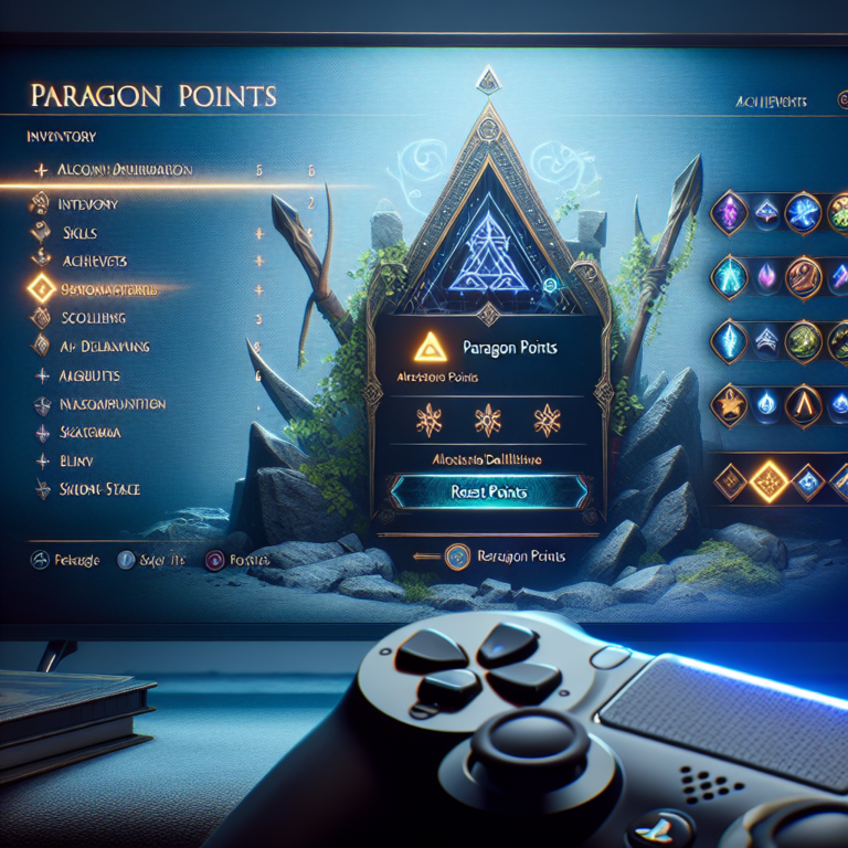 can you reset paragon points d3 ps4