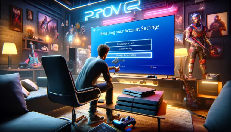 can you reset your trover account on ps4