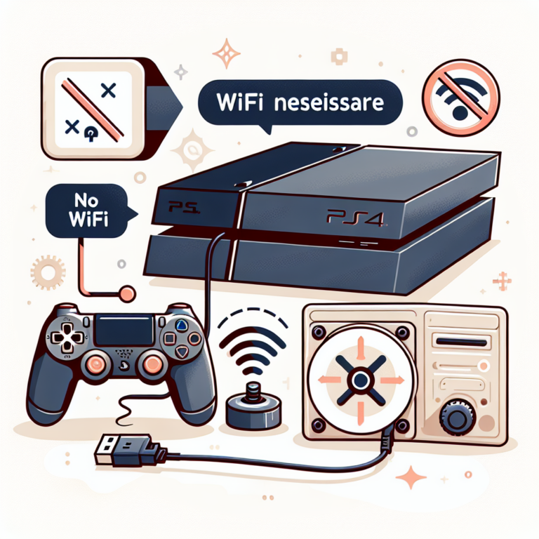 do you need wifi to reset ps4