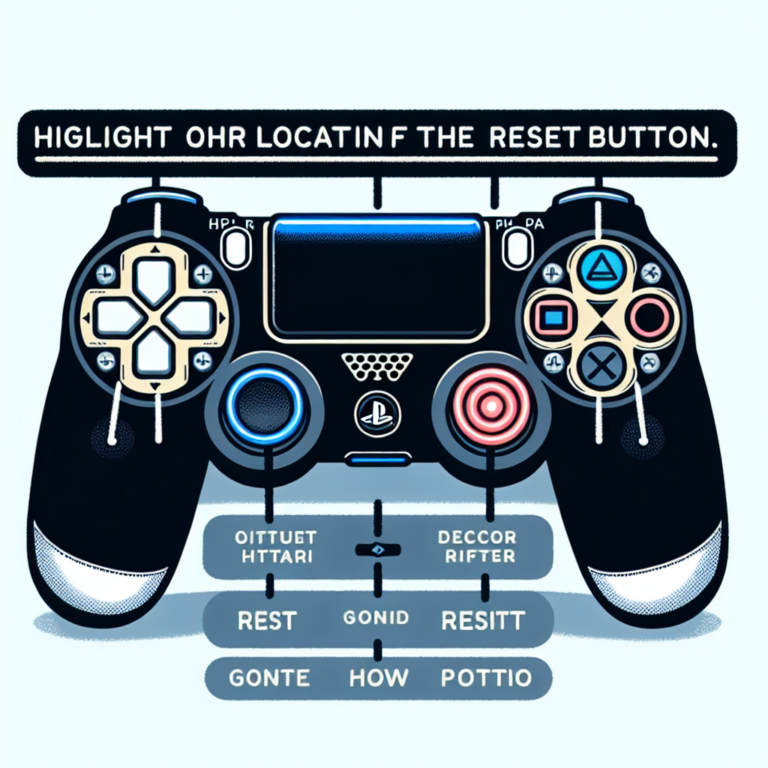 does a ps4 controller have a reset button