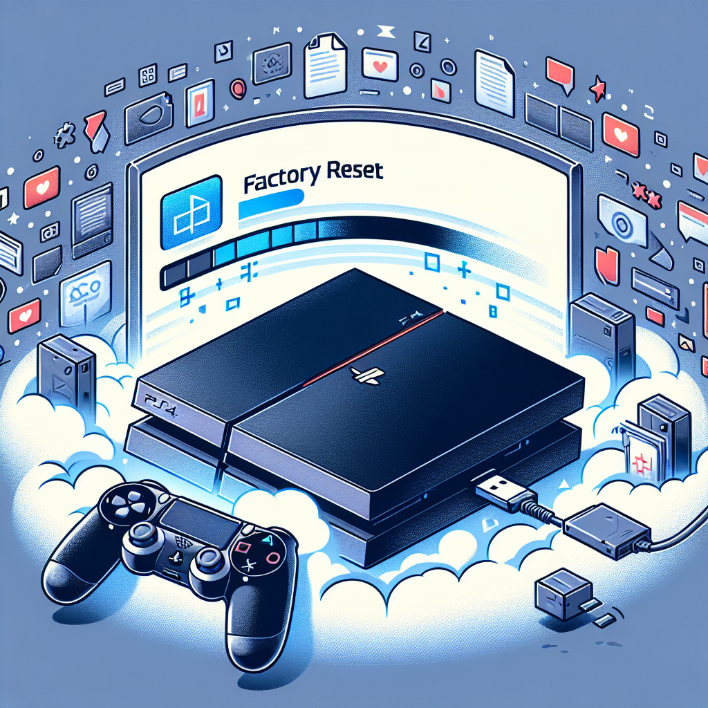 does factory reset on ps4 remove photos