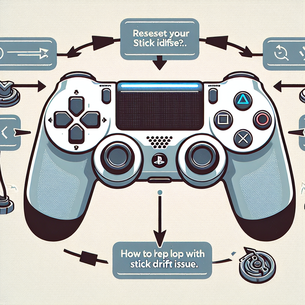 does resetting your ps4 controller help stick drift