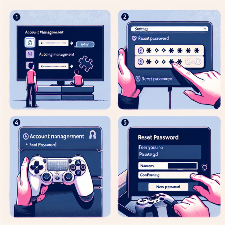 how can i reset my ps4 password 1