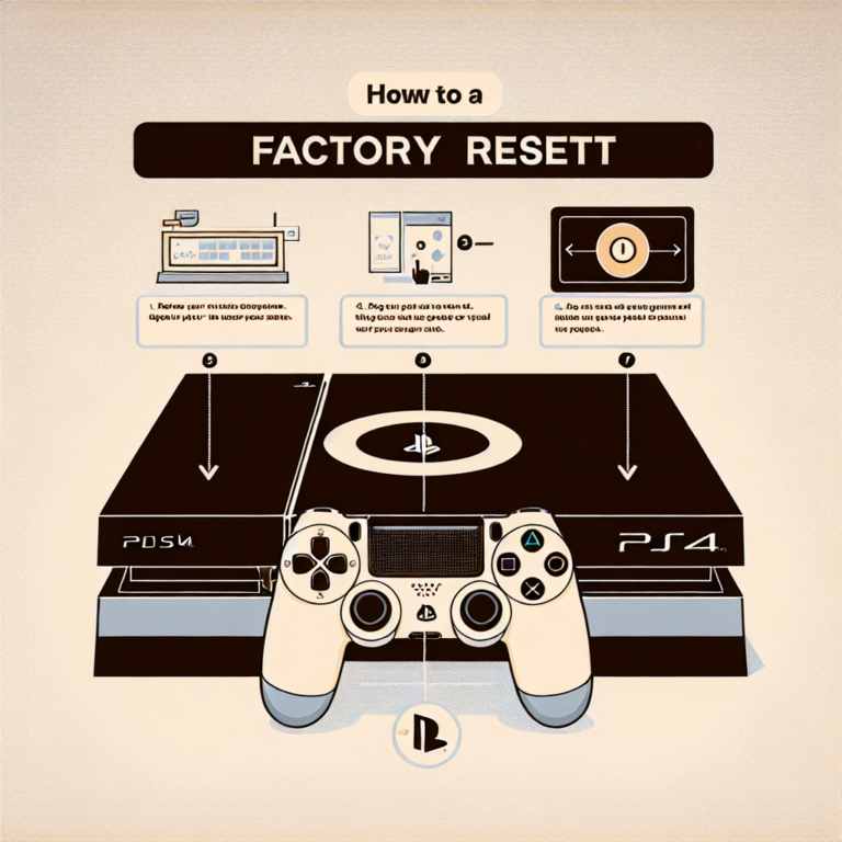 how do i factory reset my ps4