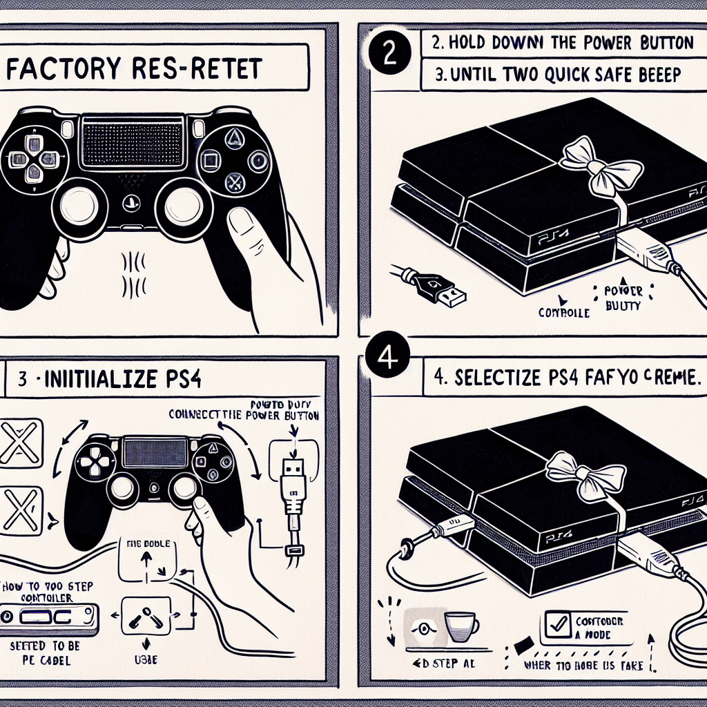 how do i factory reset my ps4 from safe mode