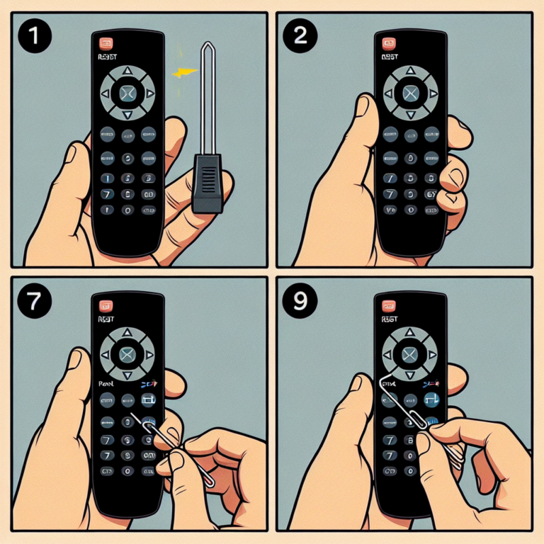 how do i reset a ps4 media remote