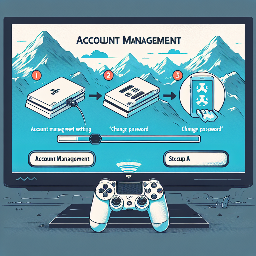 how do i reset my ps4 account management password