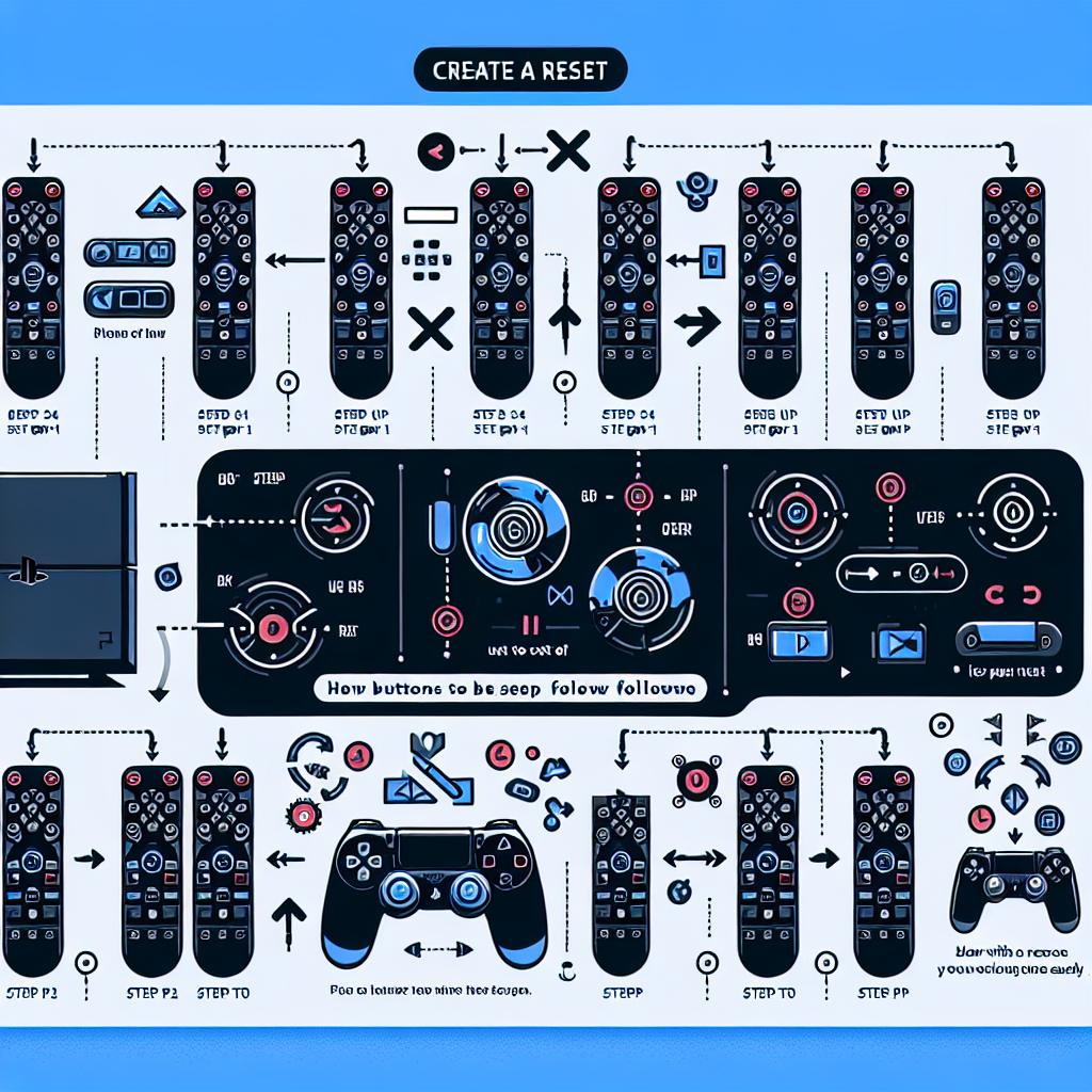 how do i reset my ps4 remote