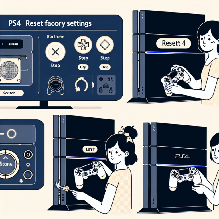 how do i reset my ps4 to factory