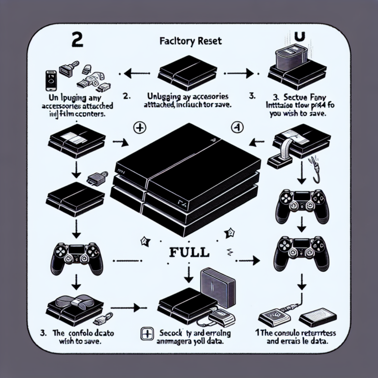 how to completely reset ps4