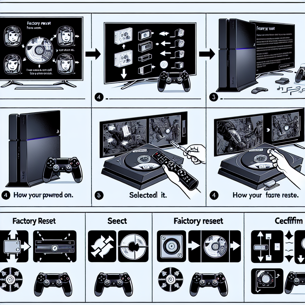 how to do a factory reset on a ps4