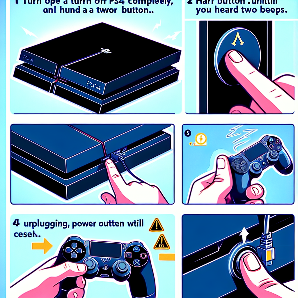 how to do a hard reset on ps4