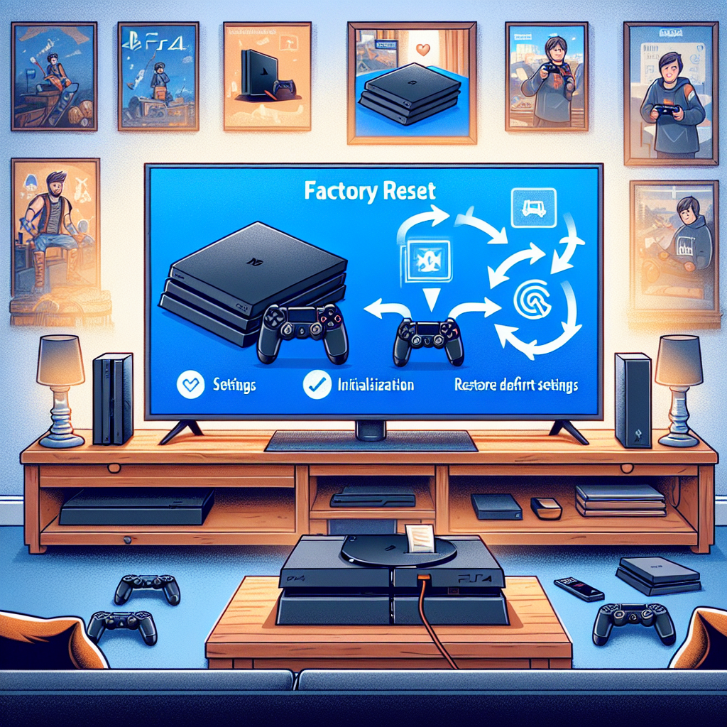 how to factory reset ps4