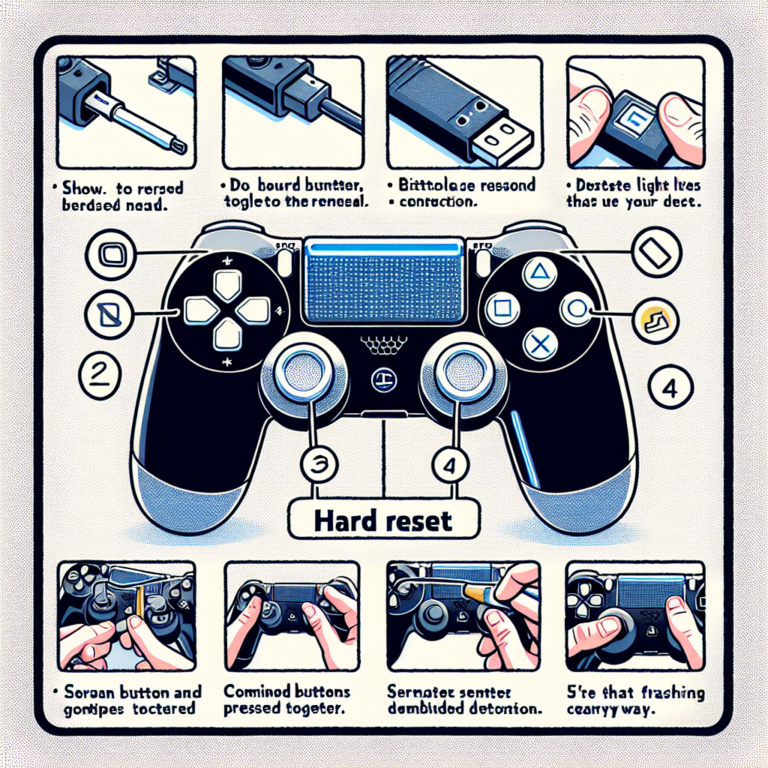 how to hard reset a ps4 controller