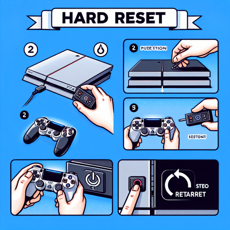 how to hard reset ps4