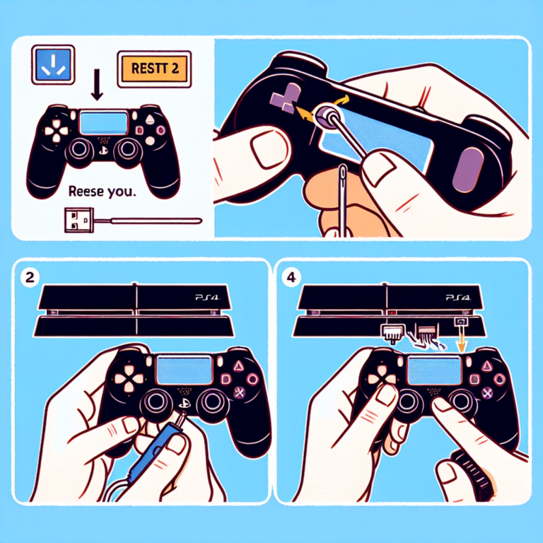 how to hard reset ps4 controller