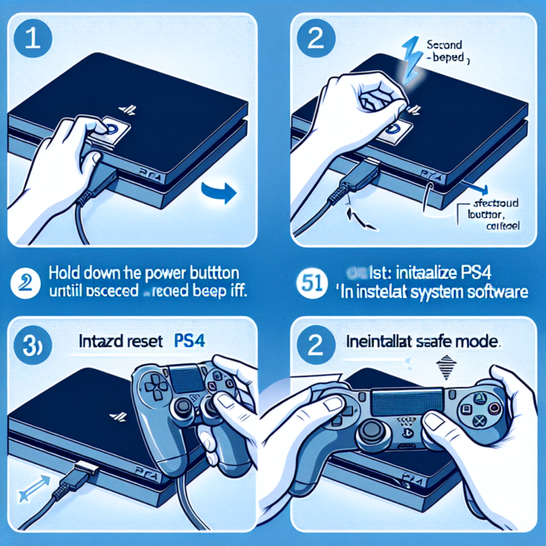 how to hard reset ps4 slim