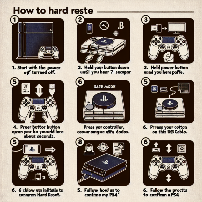 how to hard reset your ps4