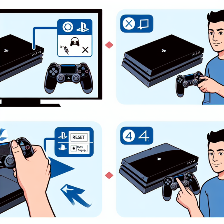 how to reset my ps4