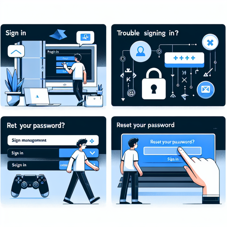 how to reset password ps4