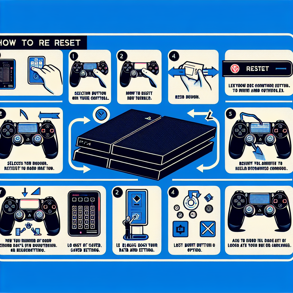 how to reset ps4