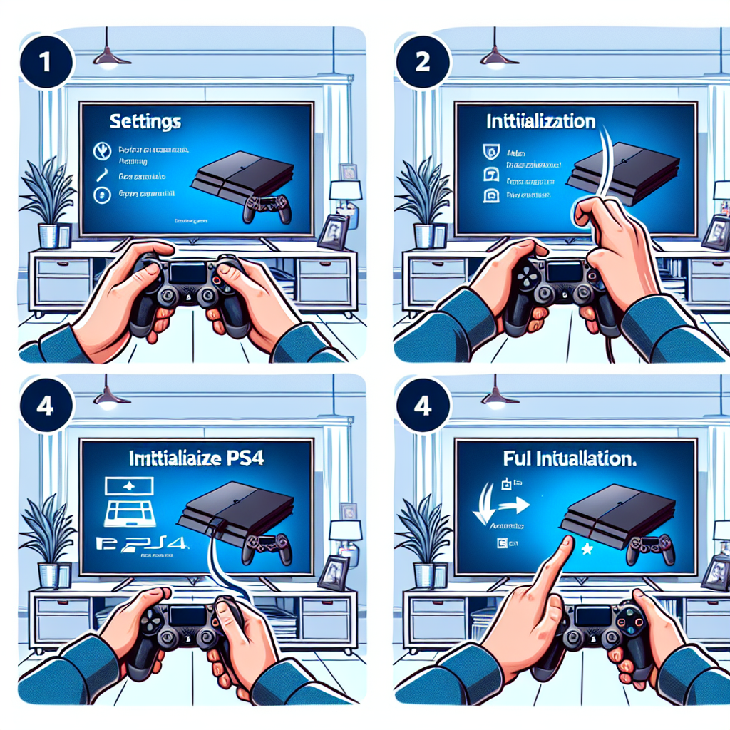 how to reset your ps4